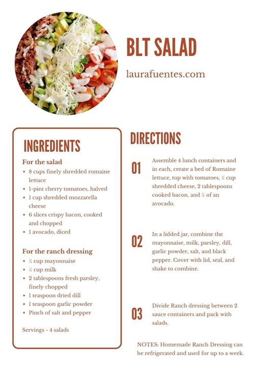 BLT Salad Recipe